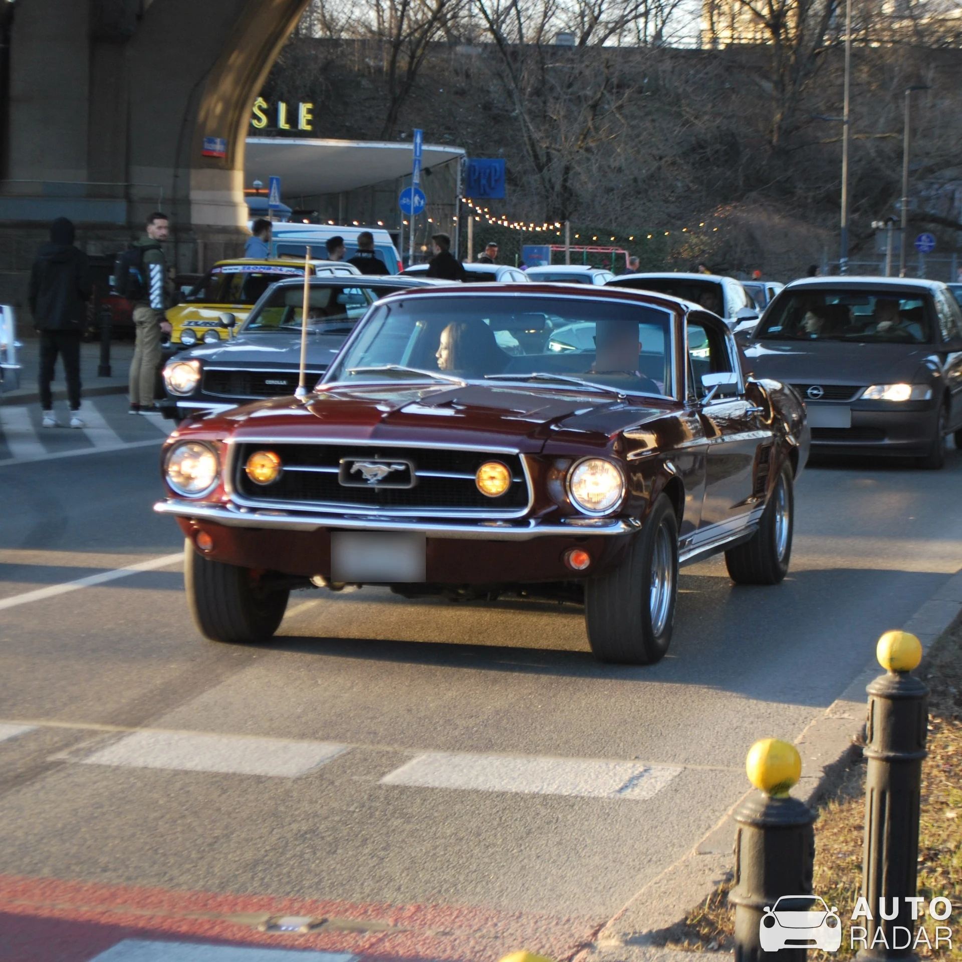 Ford Mustang Coupé 1966 spotted in Warszawa, Poland