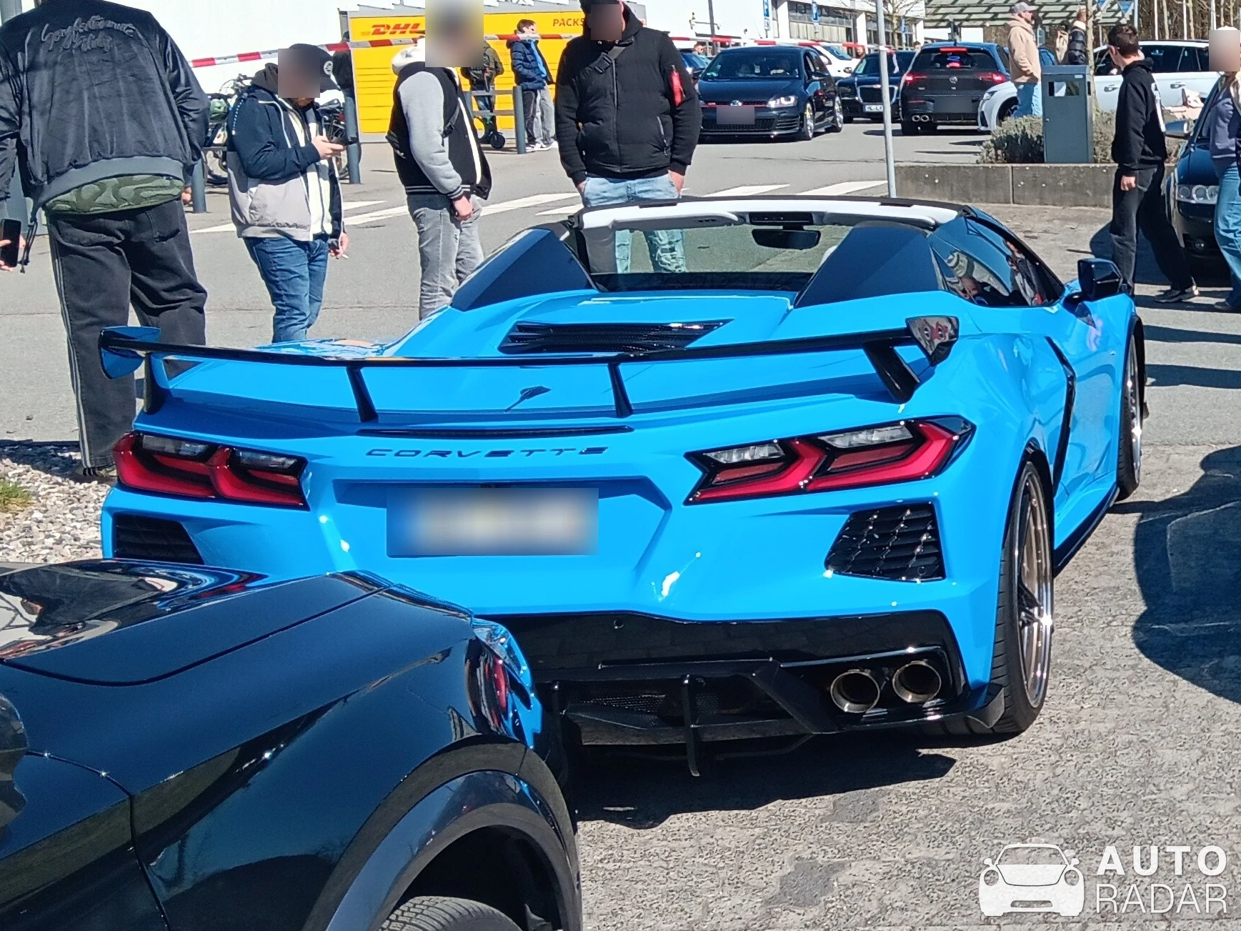 Chevrolet Corvette C8 Stingray spotted in Neumünster