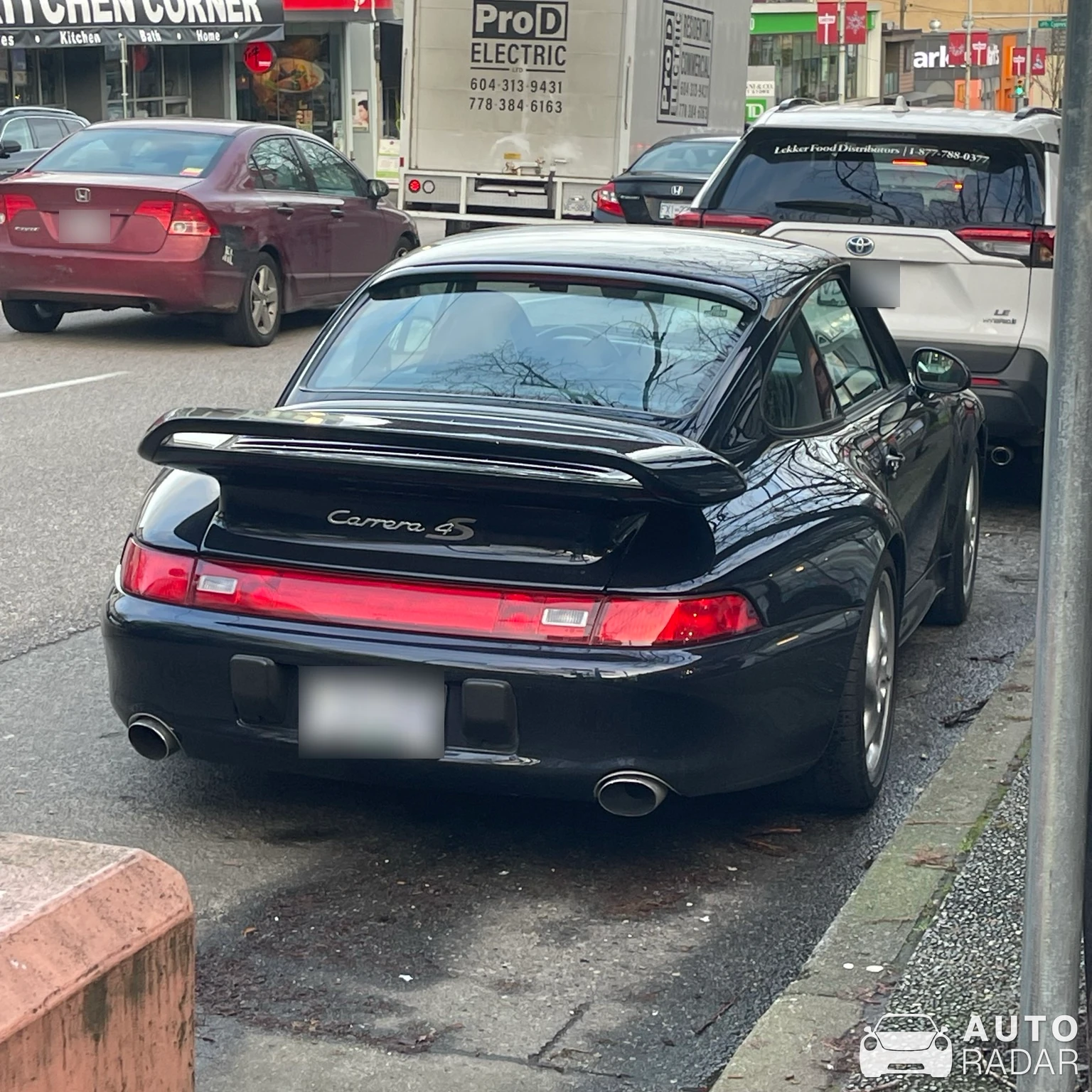 Porsche 993 Carrera 4S spotted in Vancouver, Canada