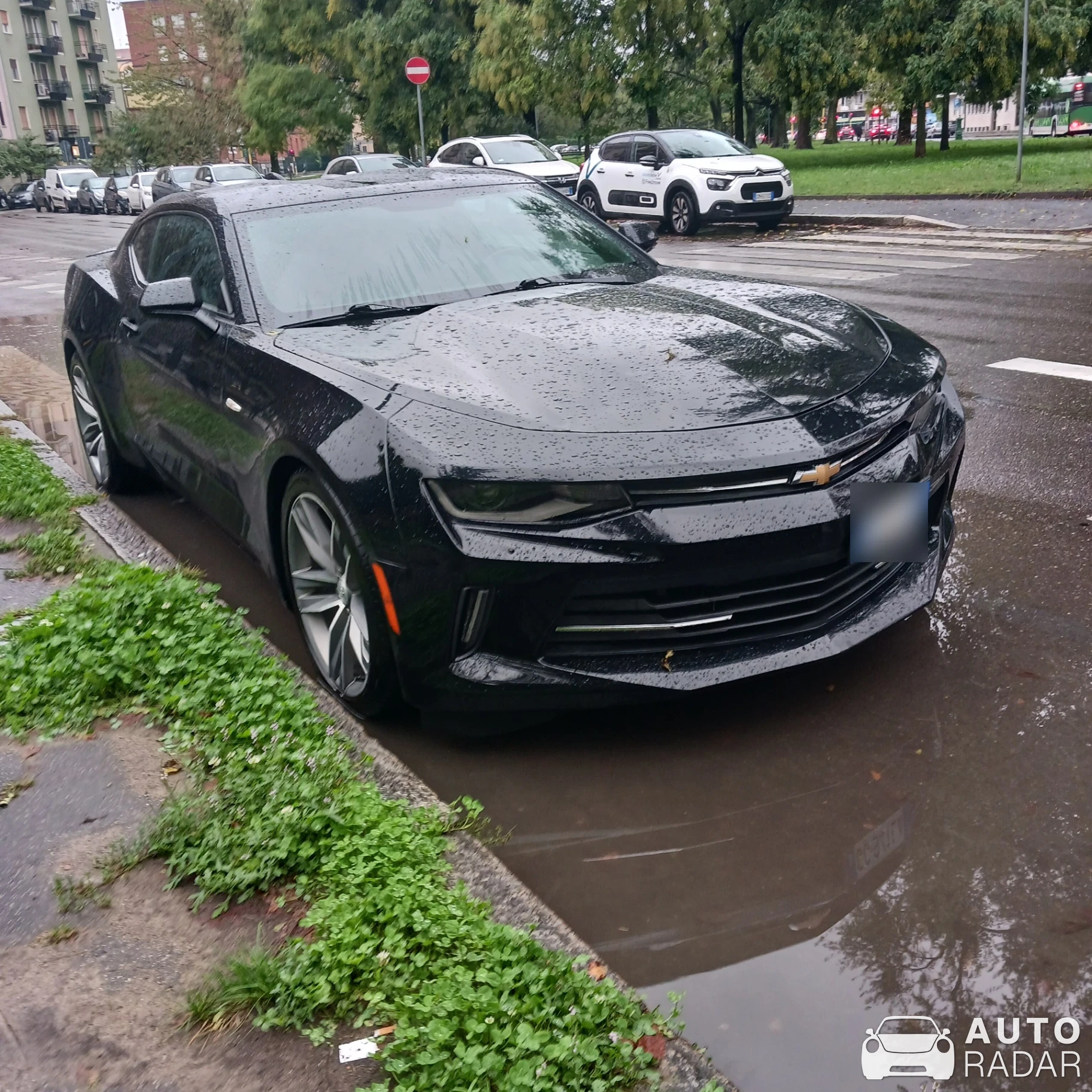 Chevrolet Camaro spotted in Milano, Italy