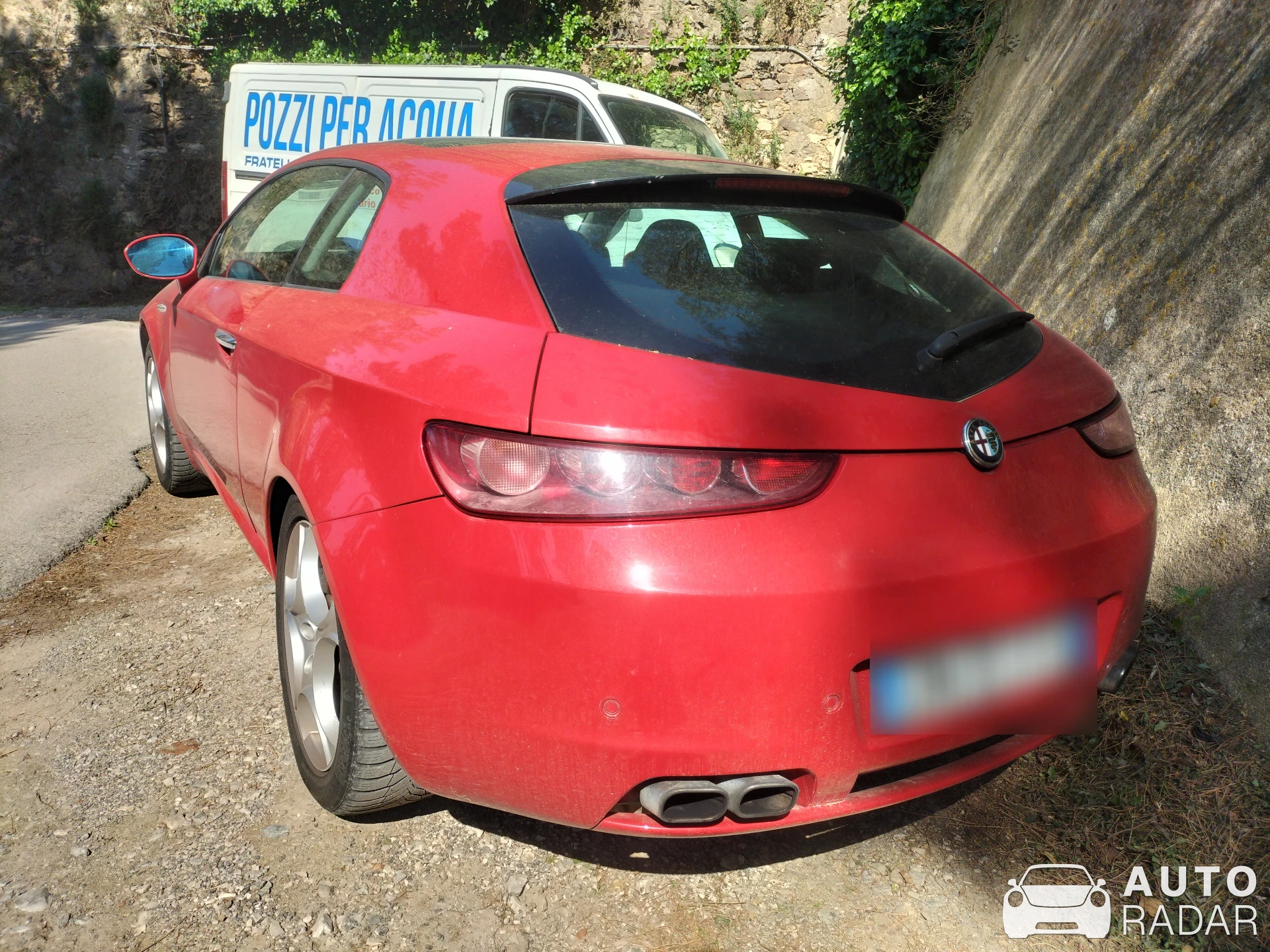 Alfa Romeo Brera spotted in Porto Azzurro