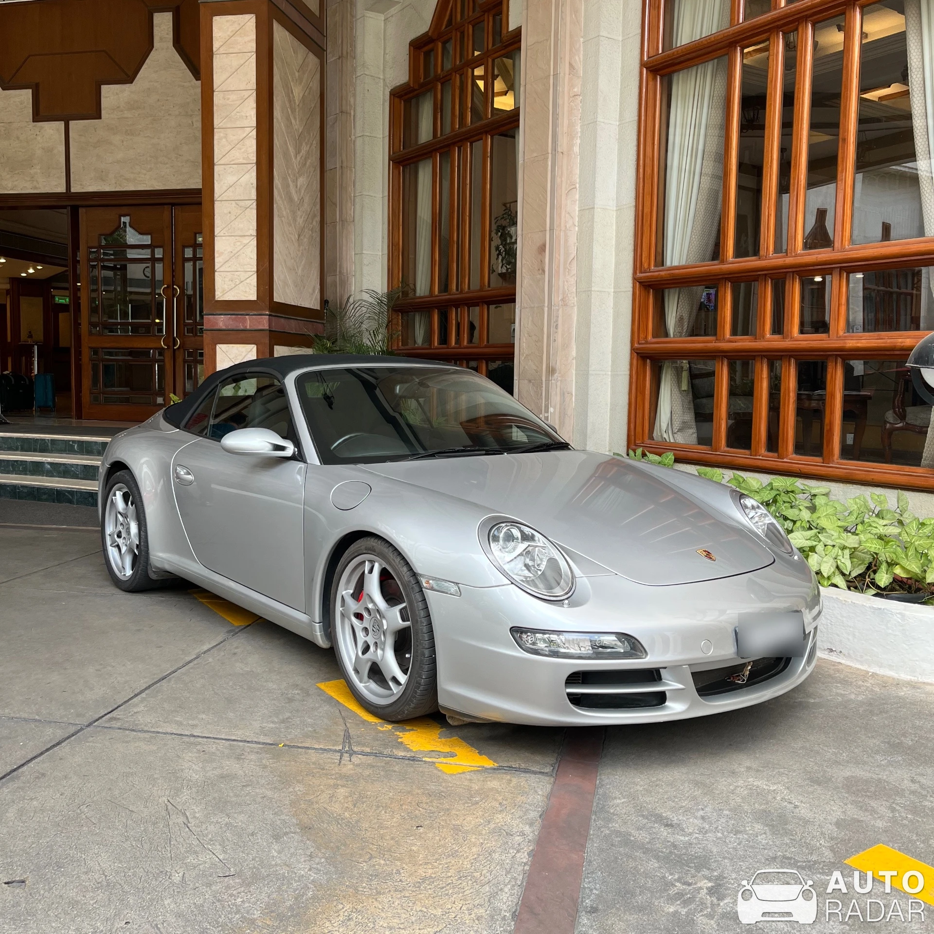Porsche 997 Carrera S Cabriolet spotted in Bengaluru, India