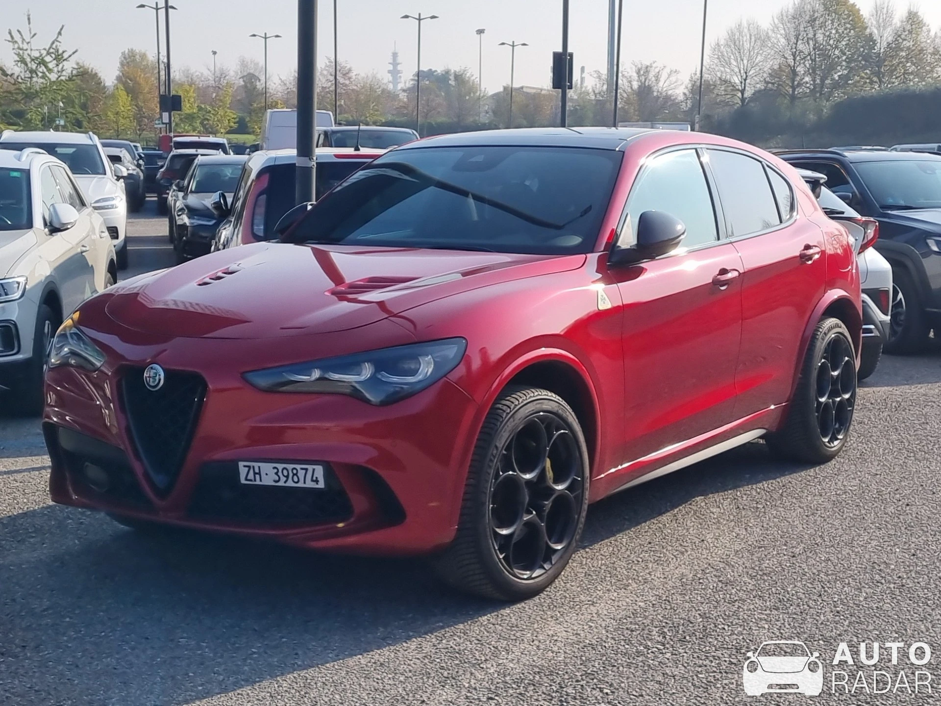 Alfa Romeo Stelvio Quadrifoglio spotted in Rho, Italia