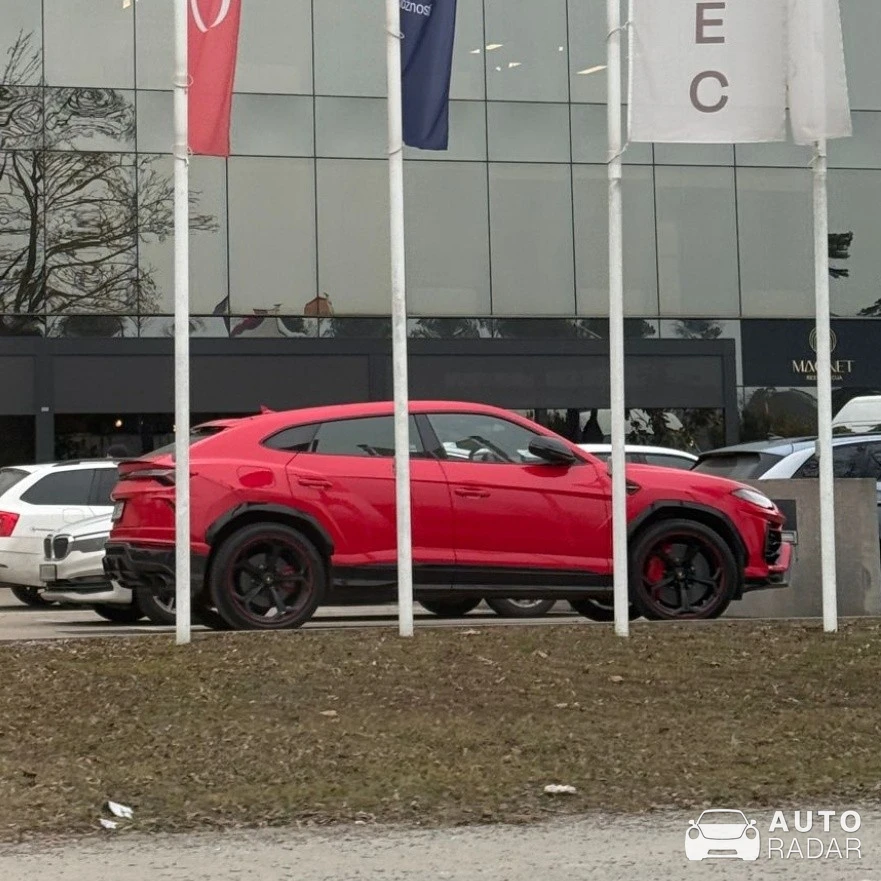 Lamborghini Urus spotted in Ljubljana, Slovenia