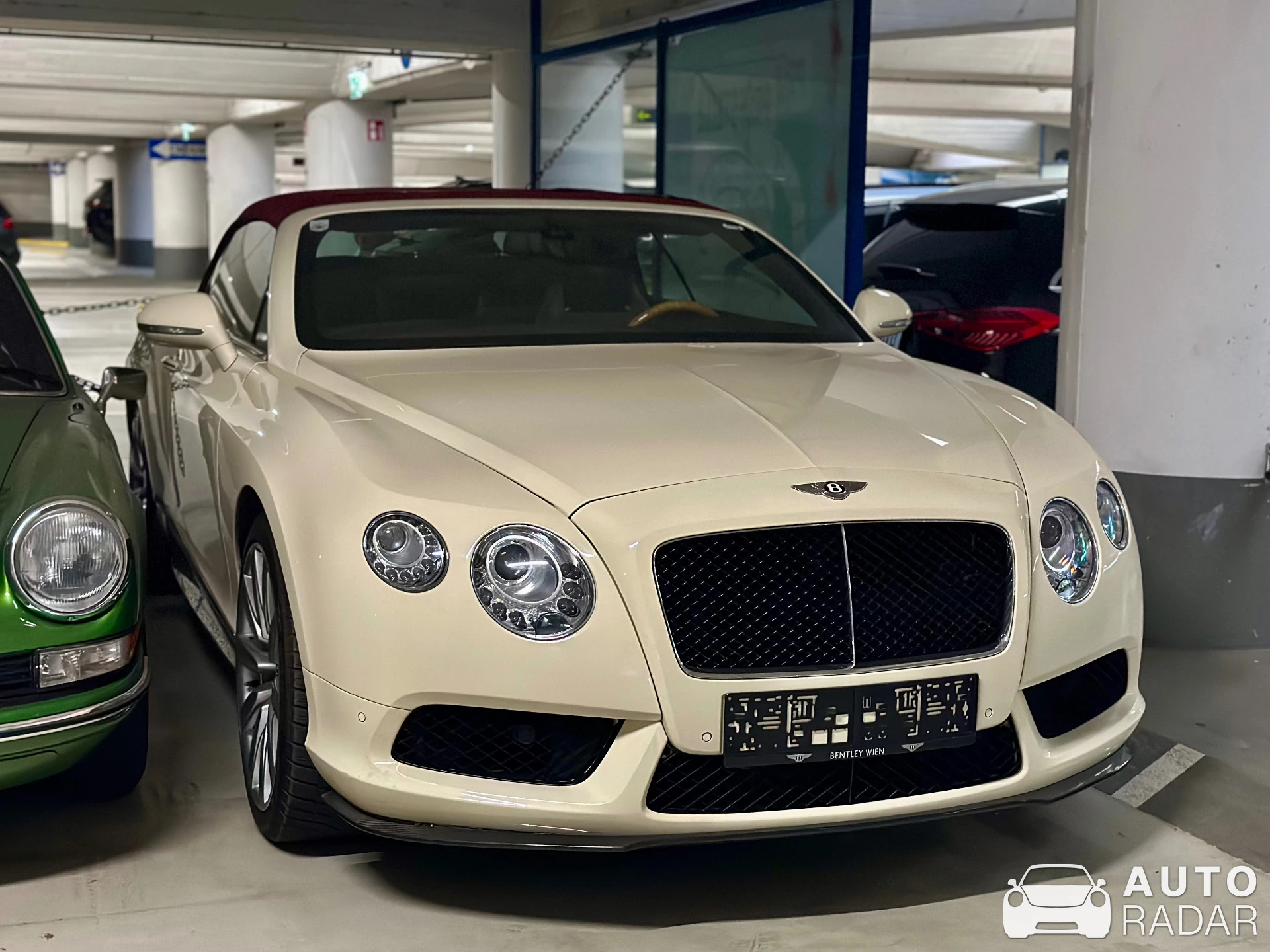 Bentley Continental GTC V8 S spotted in Vienna