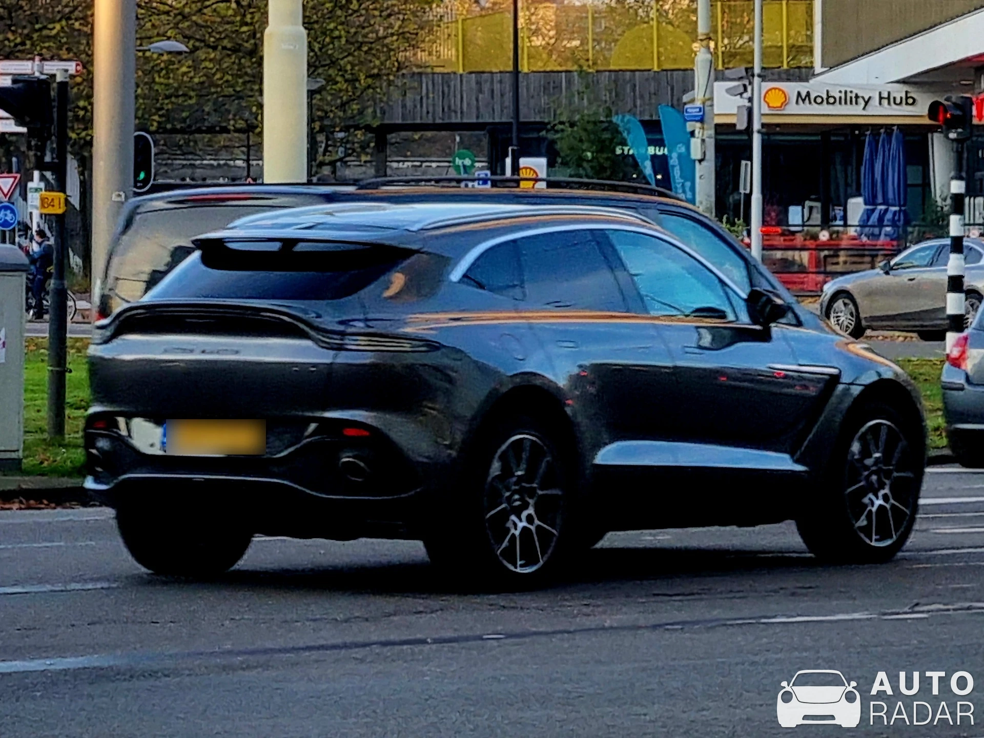 Aston Martin DBX spotted in Rotterdam, Netherlands