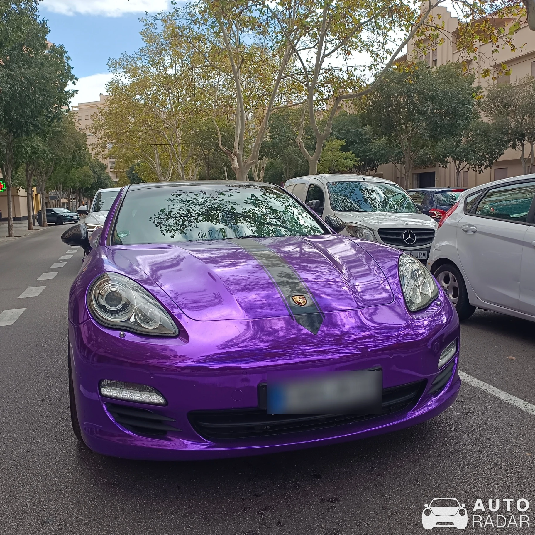 Porsche 970 Panamera S spotted in Palma, Spain