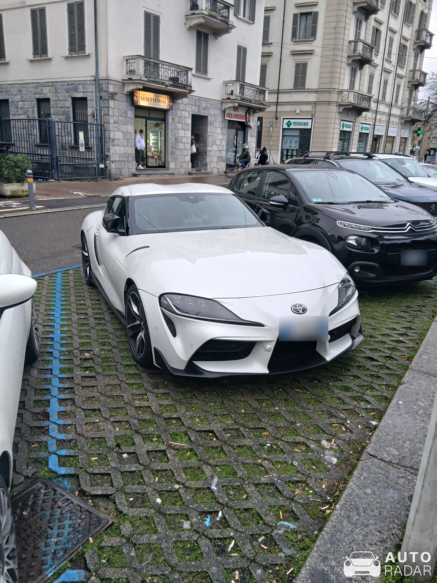 Toyota GR Supra A90 spotted in Parma, Italy