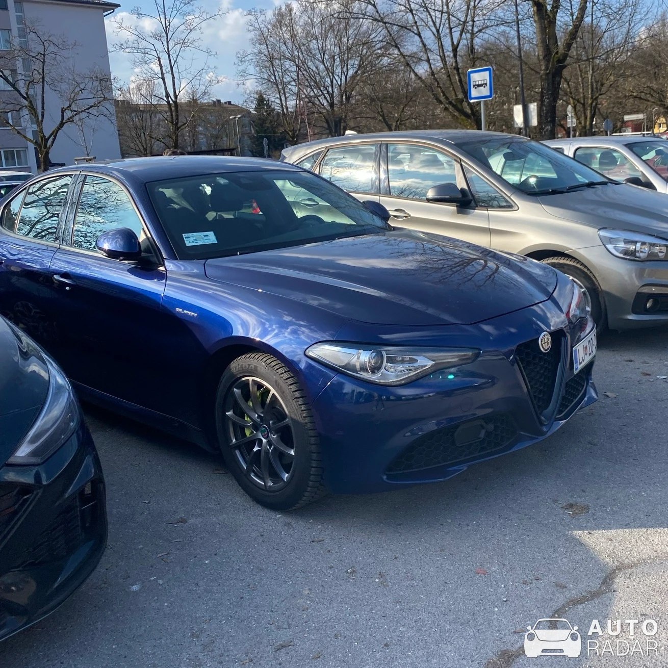 Alfa Romeo Giulia Super spotted