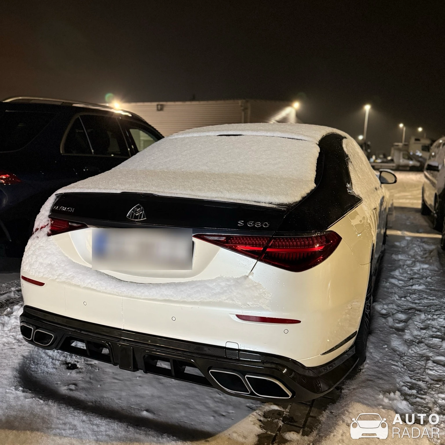 Mercedes-Maybach S 680 spotted in Ociąż, Polska