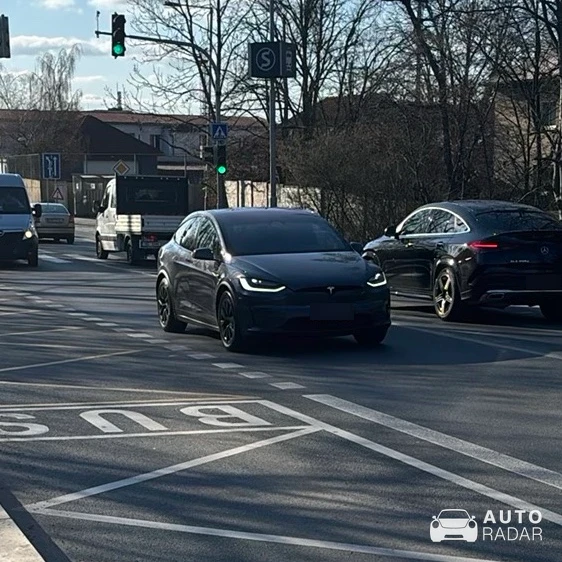 Tesla Model X spotted
