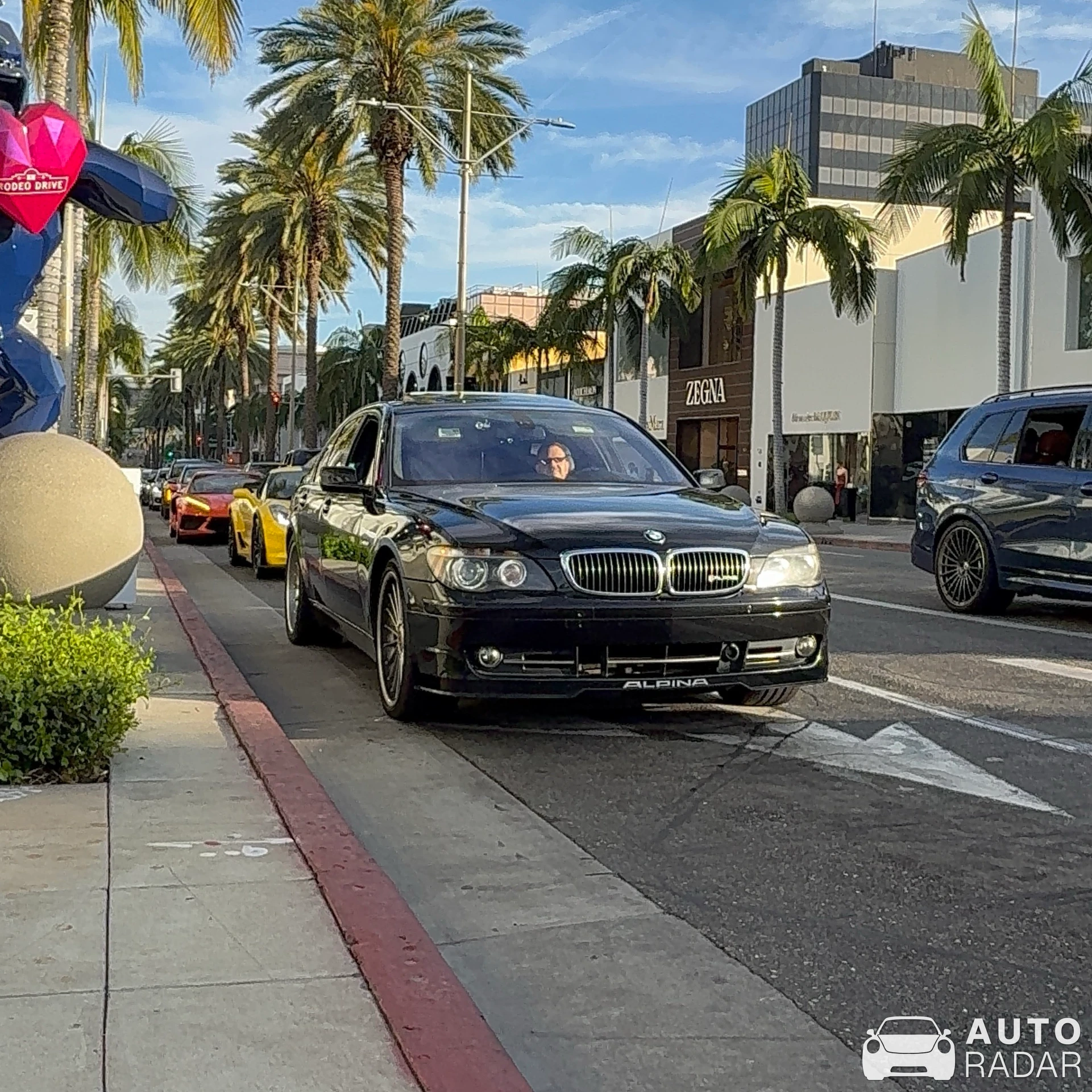 Alpina B7 E65 spotted in Beverly Hills