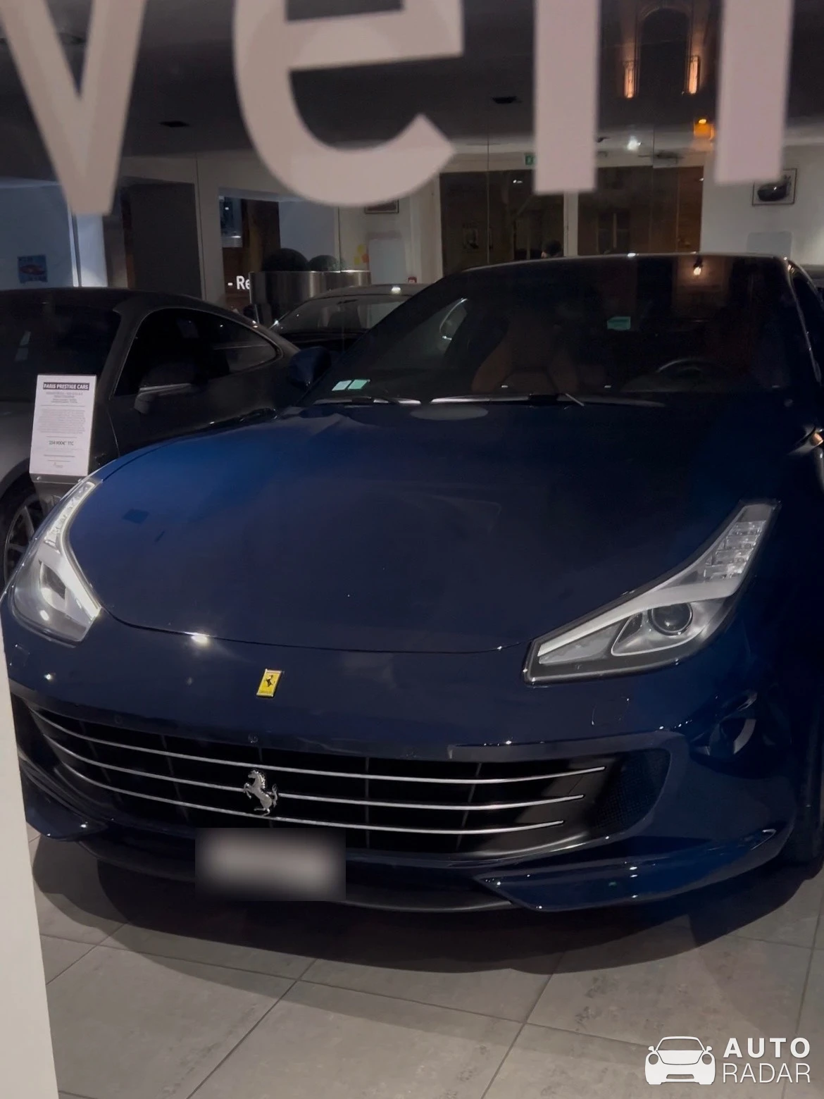 Ferrari GTC4Lusso spotted in Paris, France