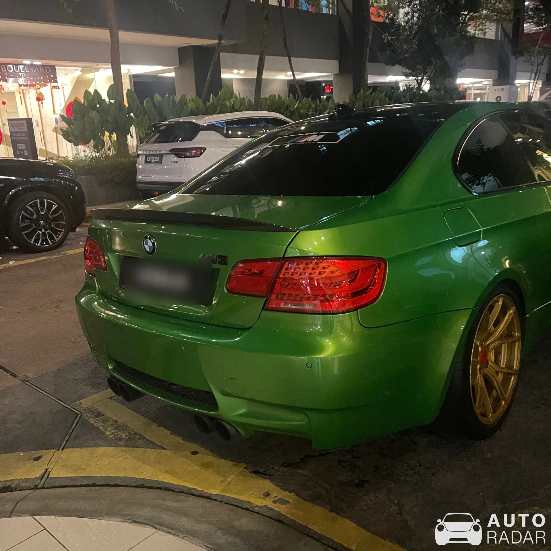BMW M3 E92 Coupé spotted in Kuala Lumpur, Malaysia