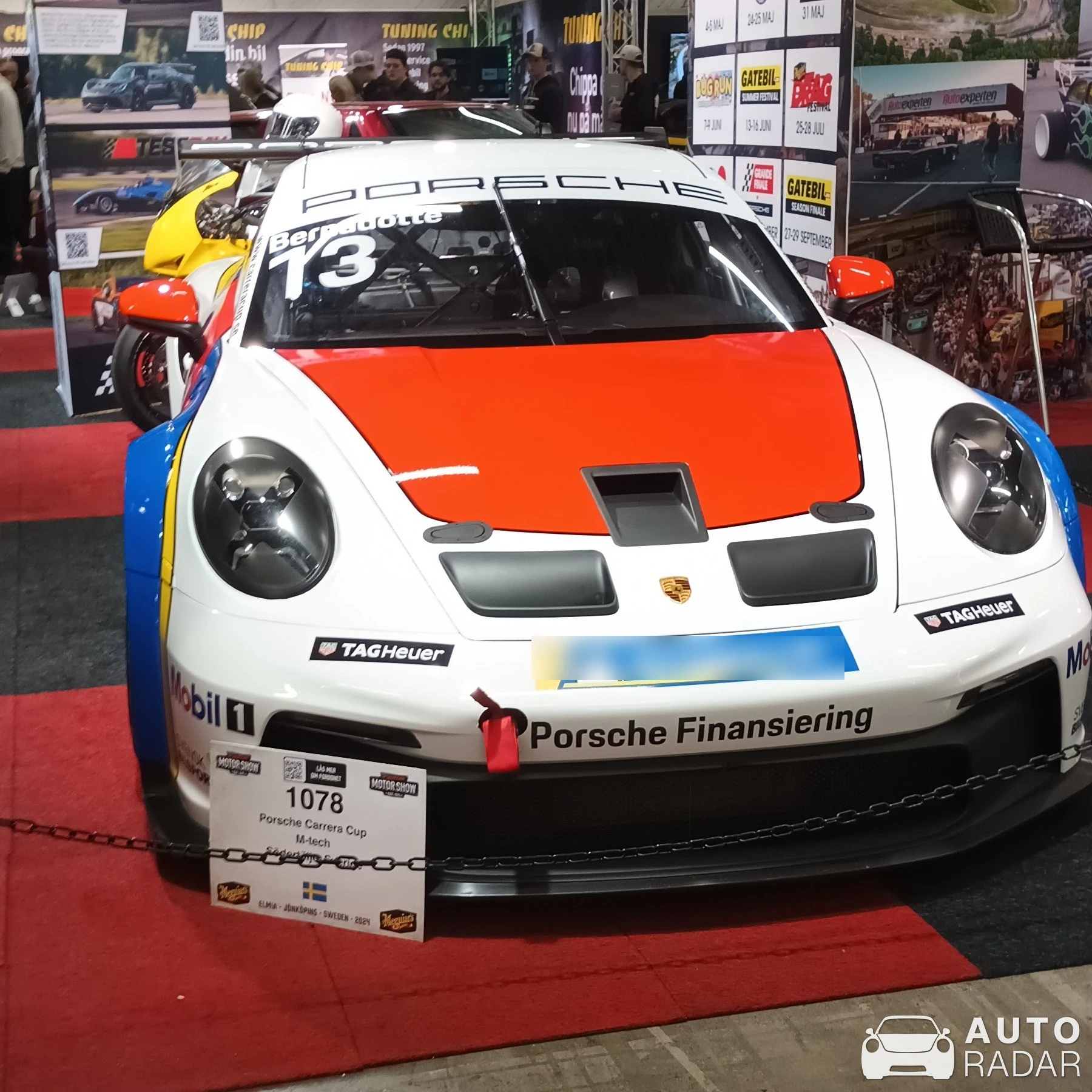 Porsche 992 GT3 Cup spotted in Rosenlund, Sweden