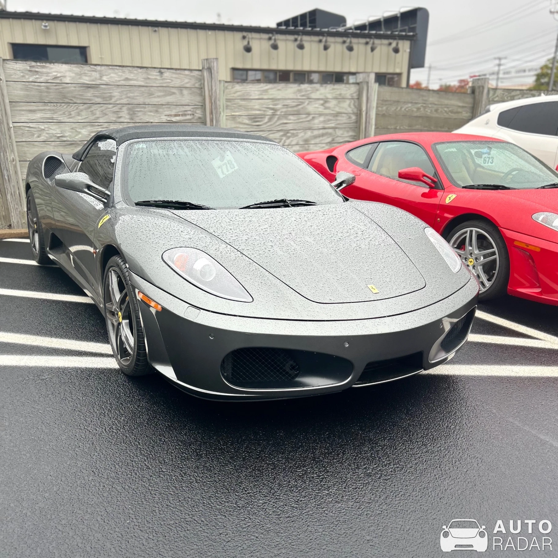 Ferrari F430 Spider spotted in Norwood, United States