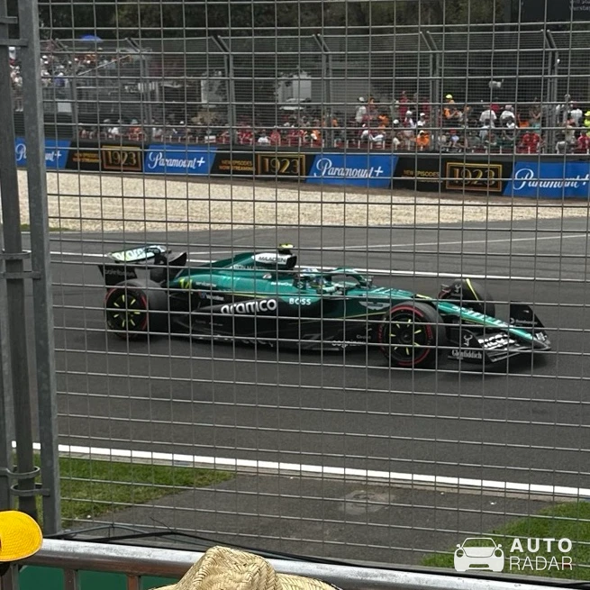 Aston Martin Martin AMR25 spotted in Albert Park
