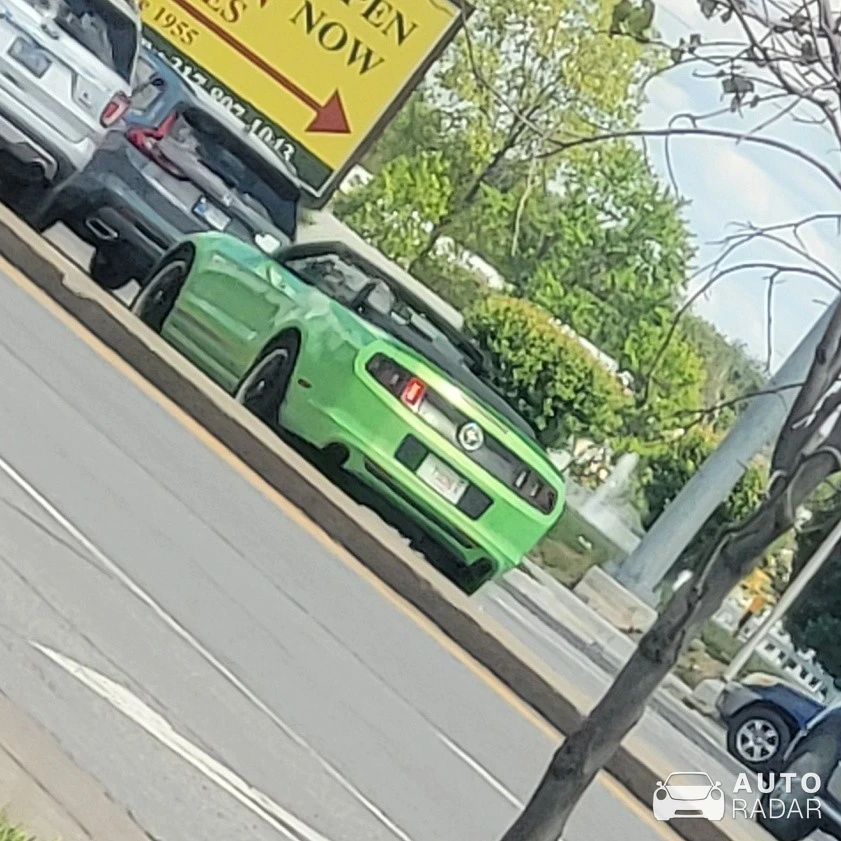 Ford Mustang GT Convertible spotted in Beech Grove