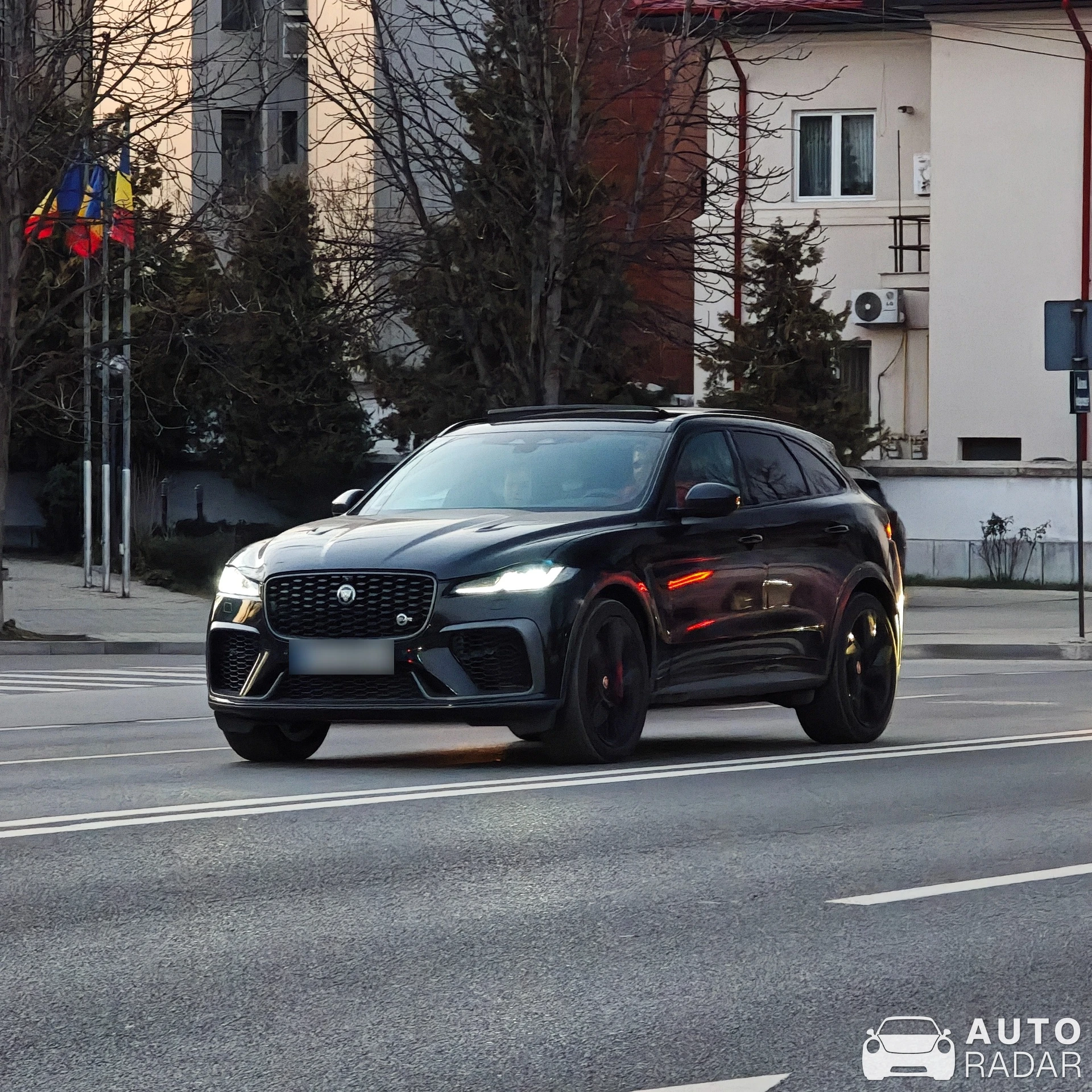 Jaguar F-PACE SVR 575 Edition spotted in Ploiești