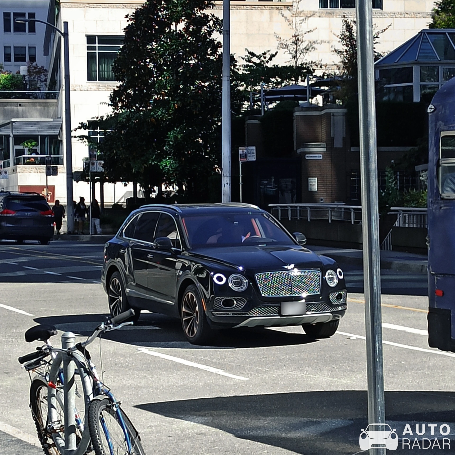 Bentley Bentayga V8 spotted in Vancouver, Canada