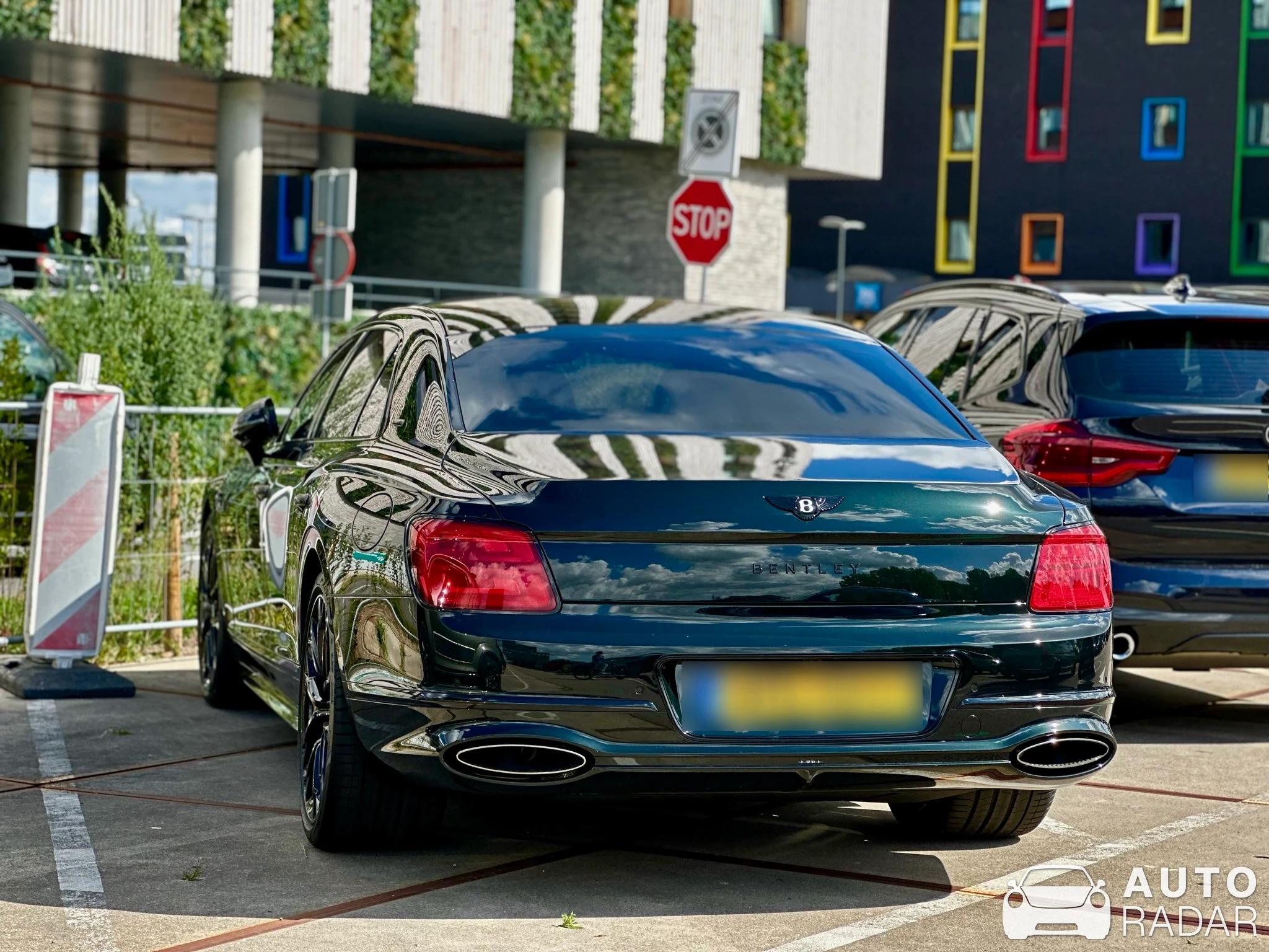 Bentley Flying Spur V8 S Black Edition spotted in Rotterdam
