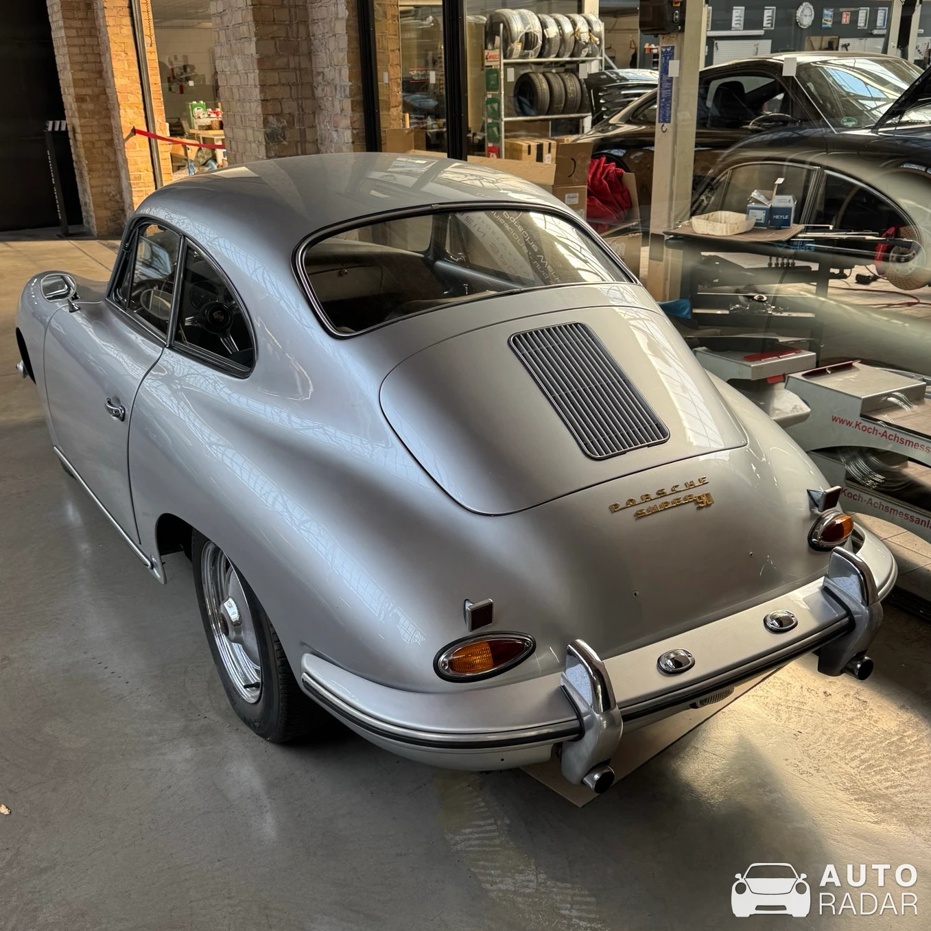 Porsche 356 Super 90 GT spotted in Berlin
