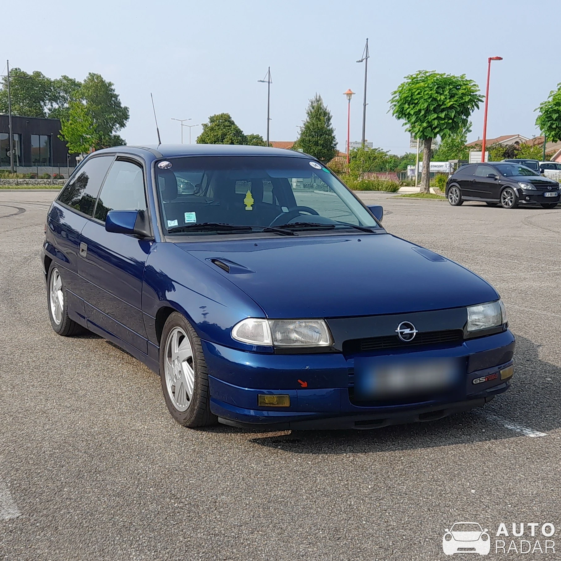 Opel Astra GSi spotted in Saint-Pierre-de-Chandieu, France