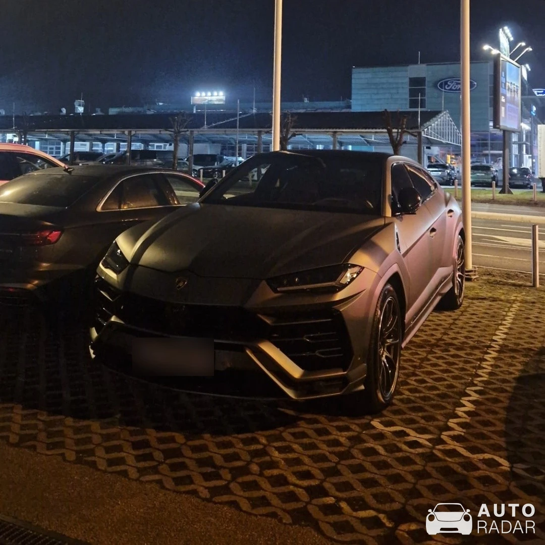 Lamborghini Urus spotted in Ljubljana, Slovenia
