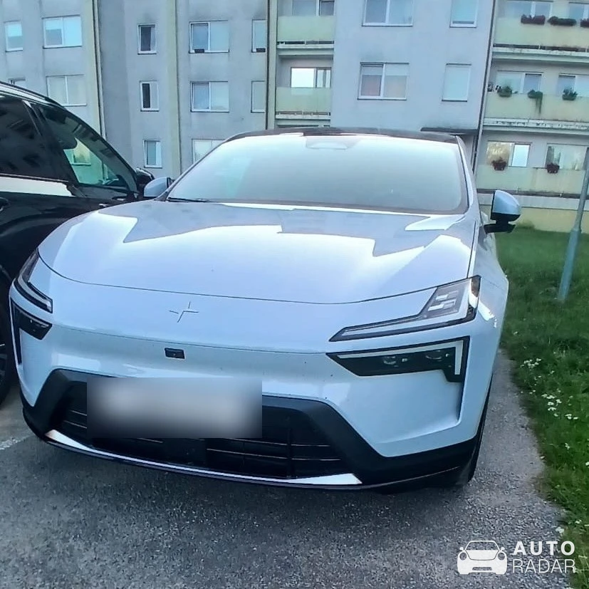 Polestar 4 spotted in Stopiņi