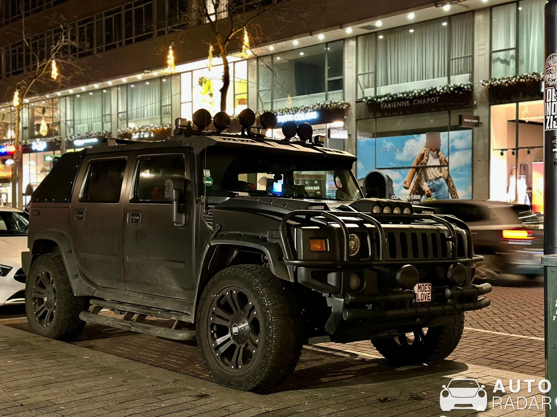 Hummer H2 SUT spotted in Rotterdam