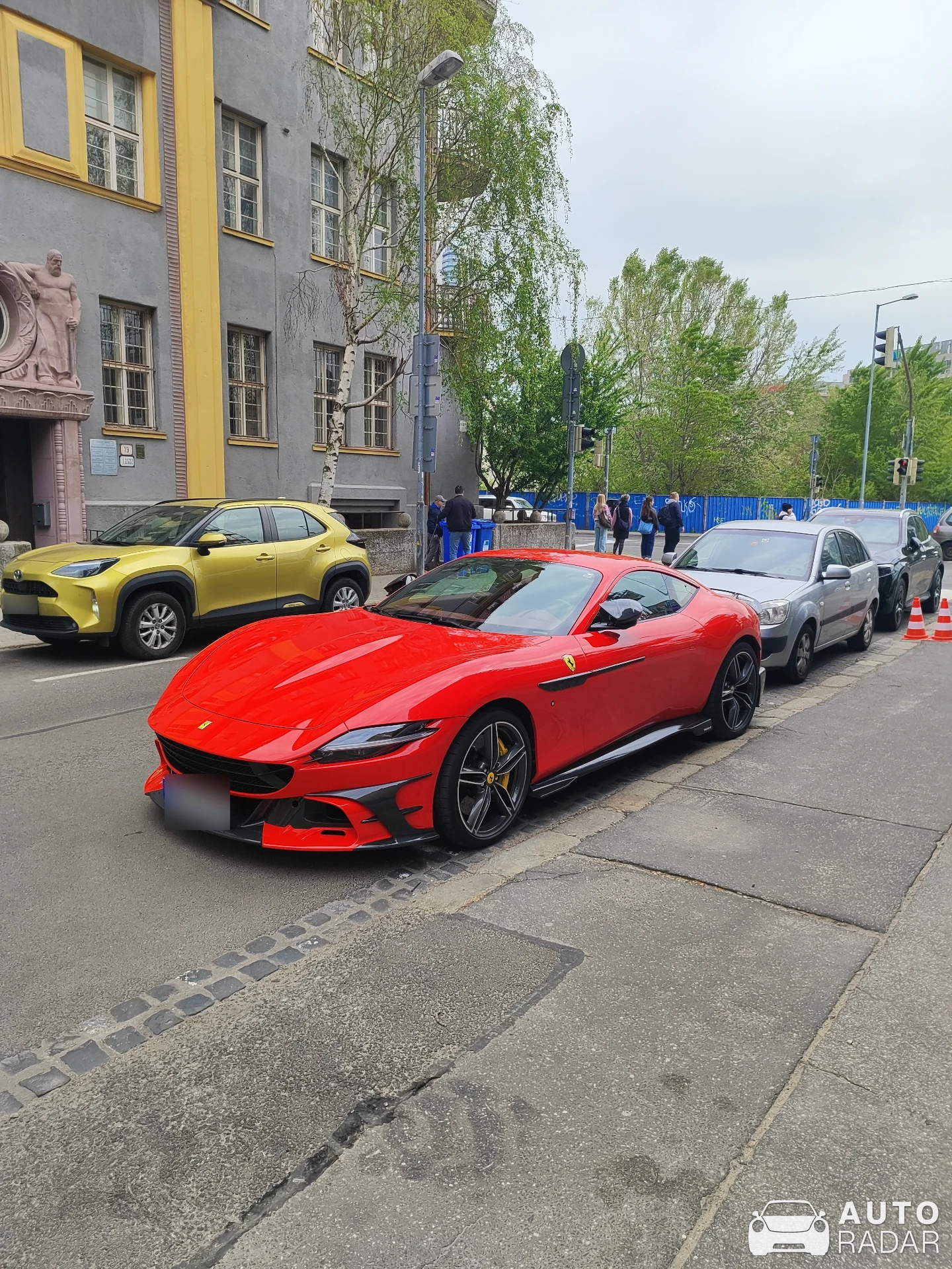 Ferrari Roma Mansory spotted in Bratislava