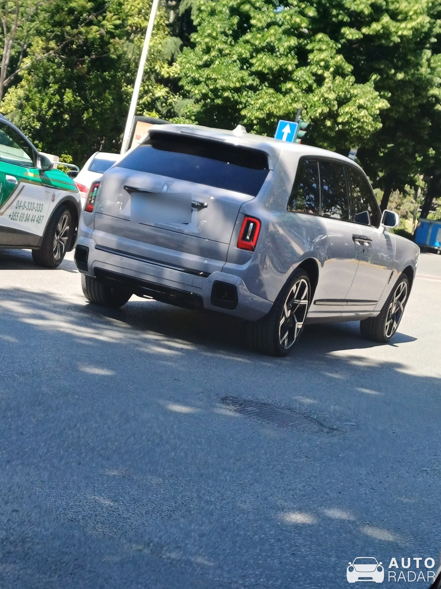 Rolls-Royce Cullinan Black Badge spotted in Tirana