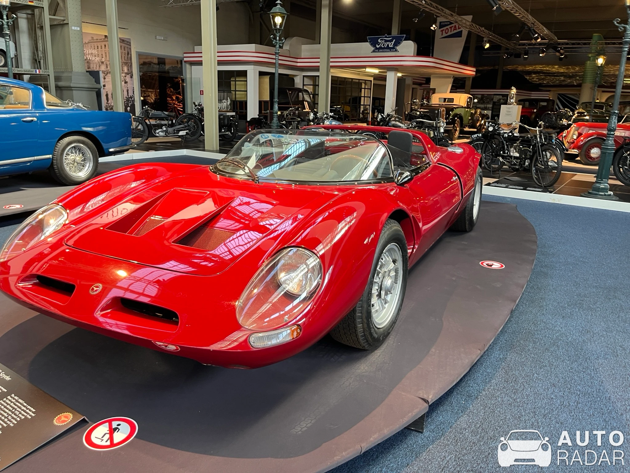 Bizzarrini P 538 Barchetta spotted in Bruxelles, Bélgica