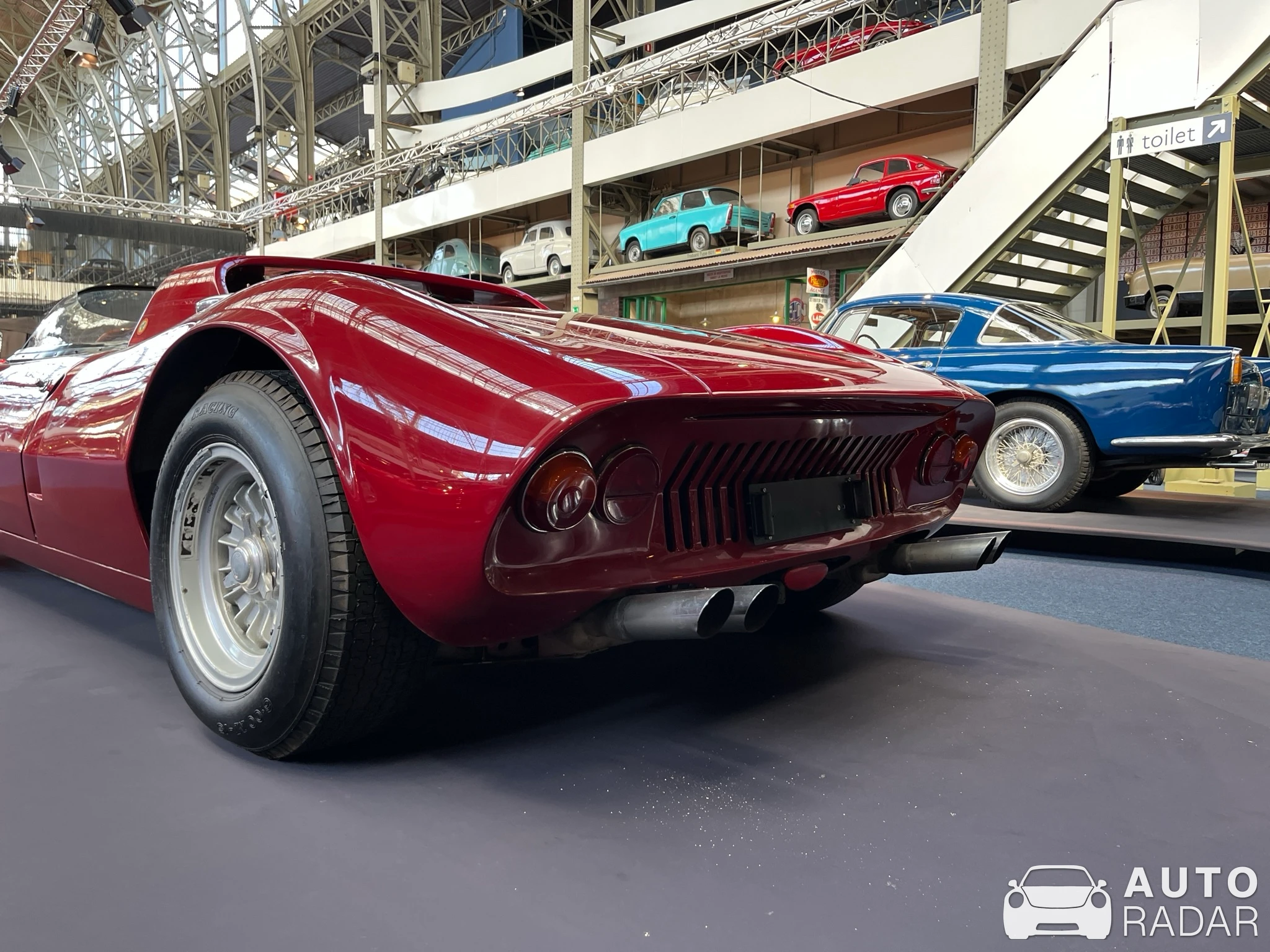 Bizzarrini P 538 Barchetta spotted in Bruxelles