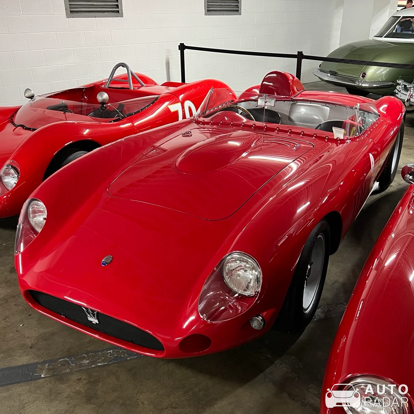 Maserati 300S spotted in Los Angeles
