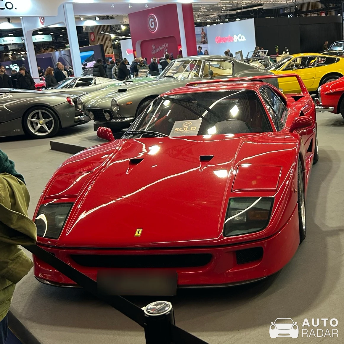 Ferrari F40 spotted in Paris, France