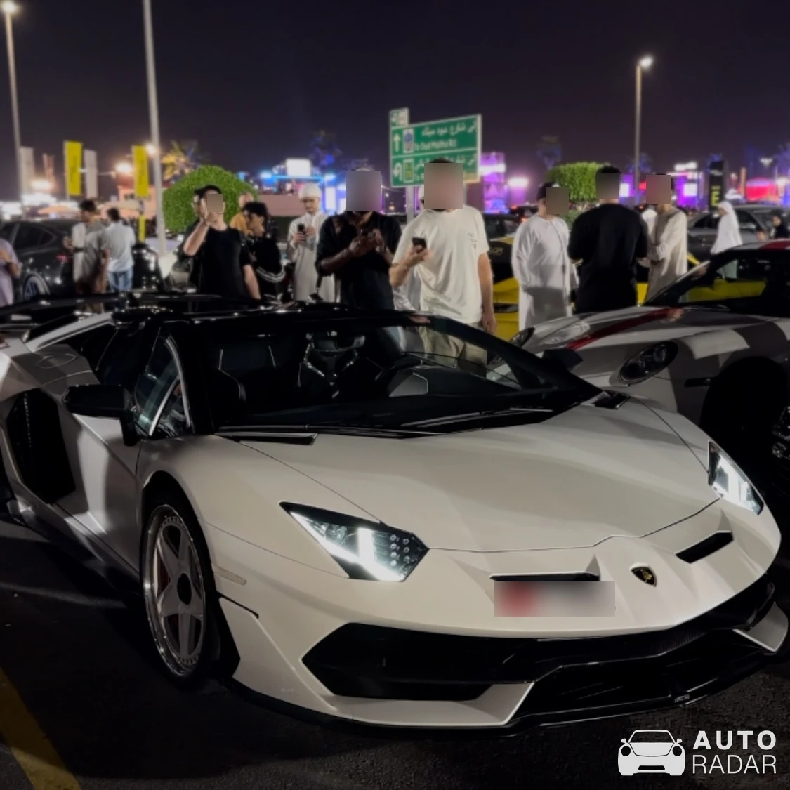Lamborghini Aventador LP770-4 SVJ Roadster spotted in Dubai, United Arab Emirates