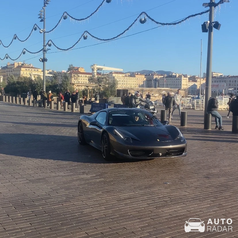Ferrari 458 Italia spotted in Bouches-du-Rhône, France