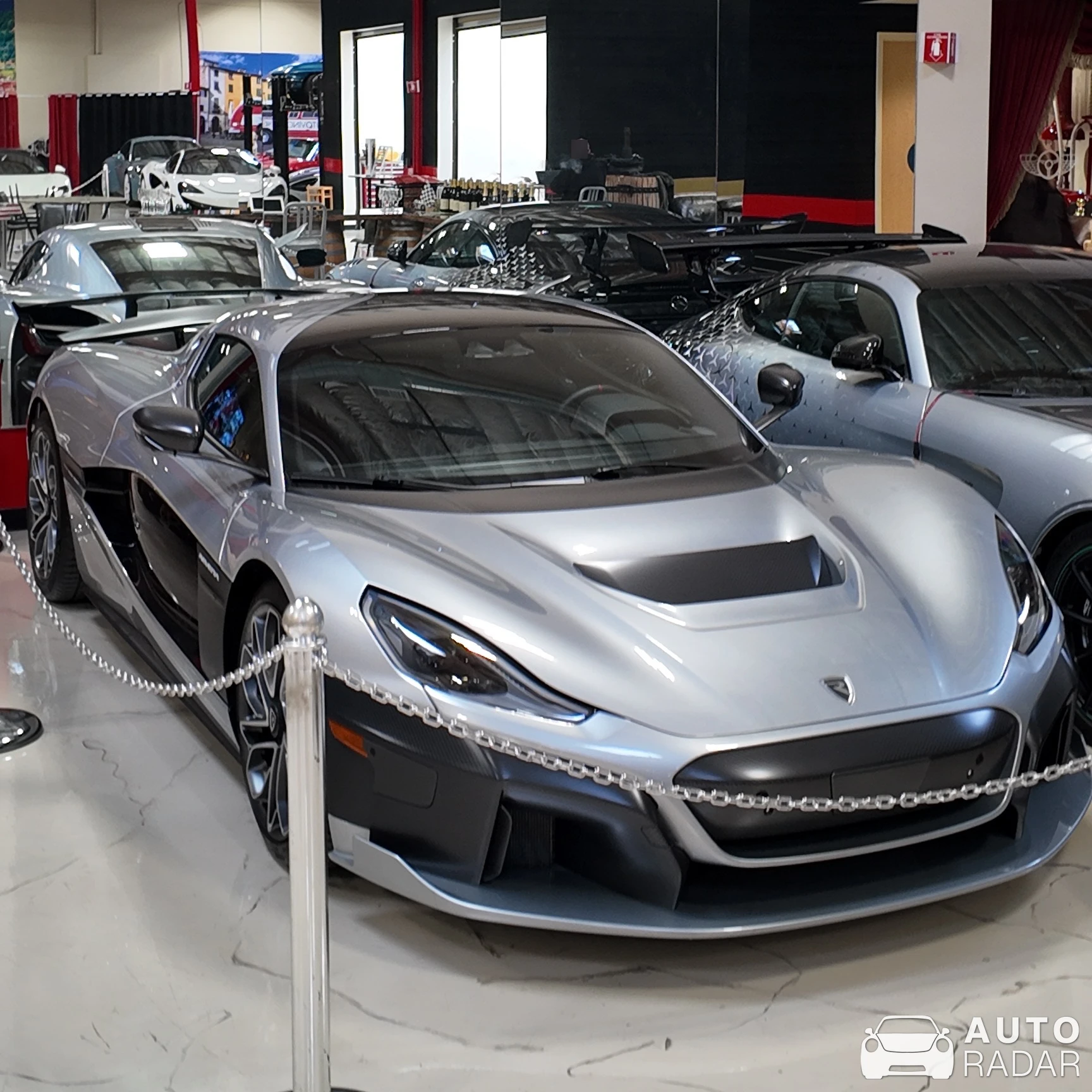 Rimac Nevera spotted in San Francisco, United States