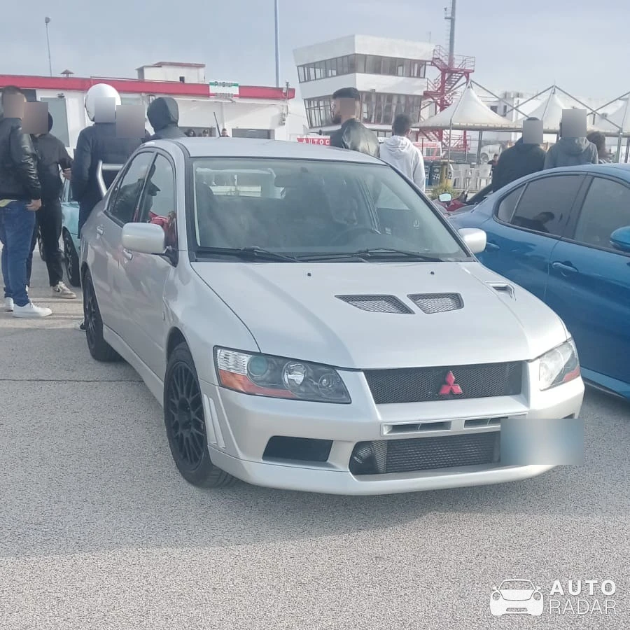 Mitsubishi Lancer Evolution VII spotted in Città Metropolitana di Bari, Italy