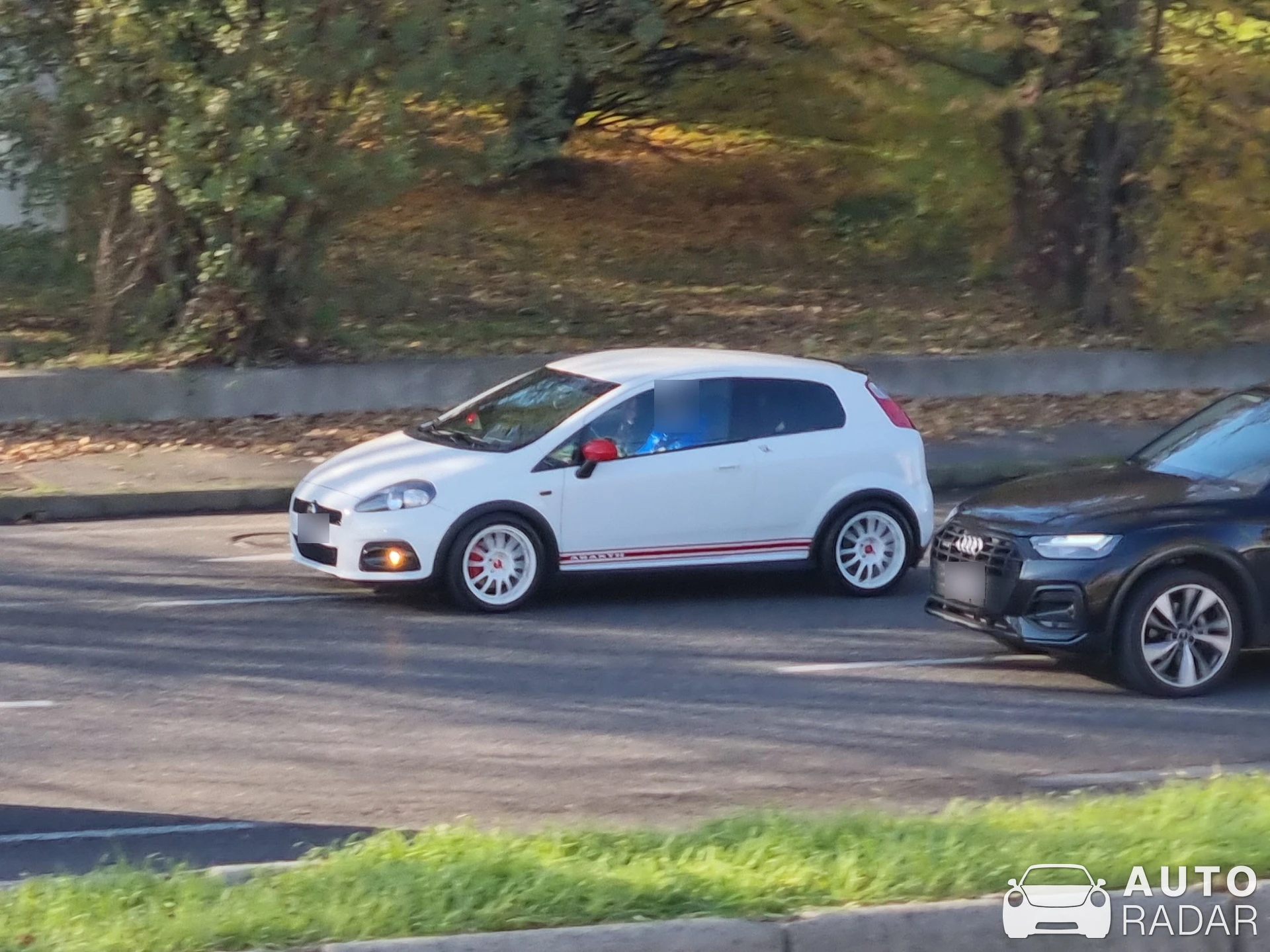 Abarth Grande Punto spotted in Milano