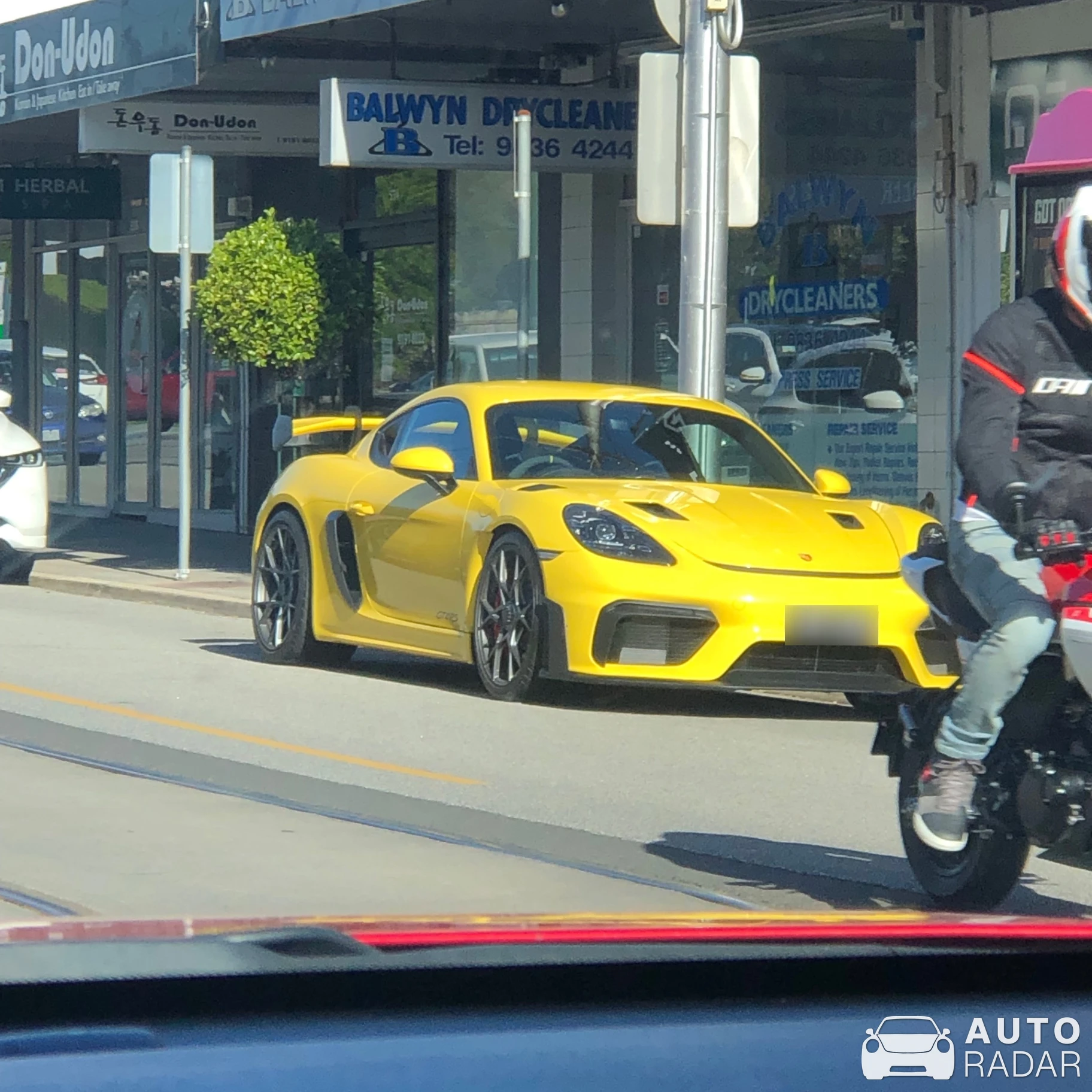 Porsche 718 Cayman GT4 RS spotted in Balwyn, Australia