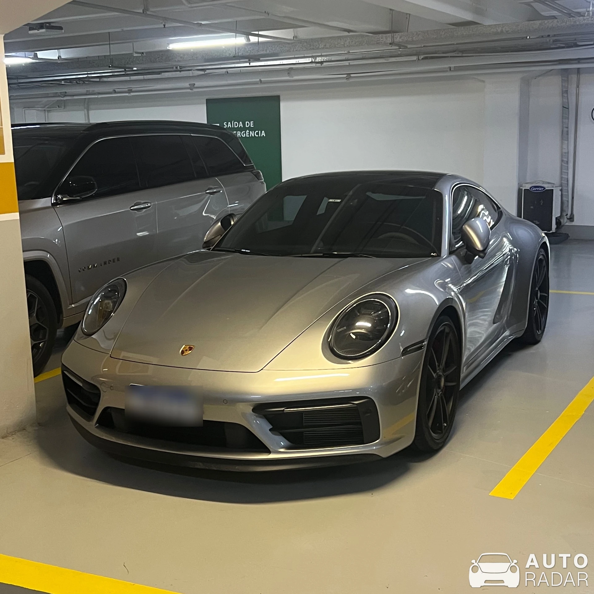 Porsche 992 Carrera GTS MkI spotted in Barra da Tijuca, Brazil