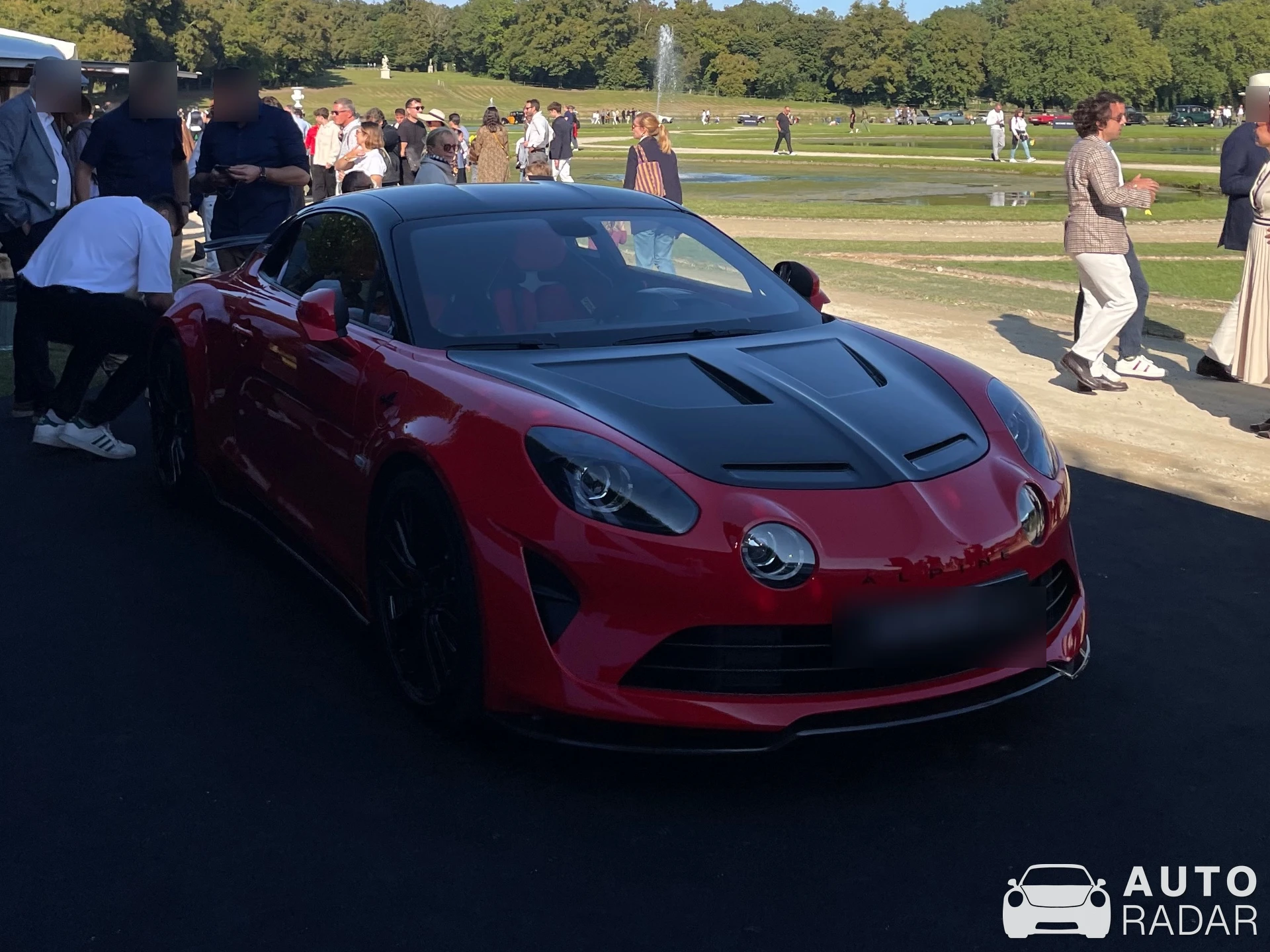 Alpine A110 R spotted in Chantilly, France