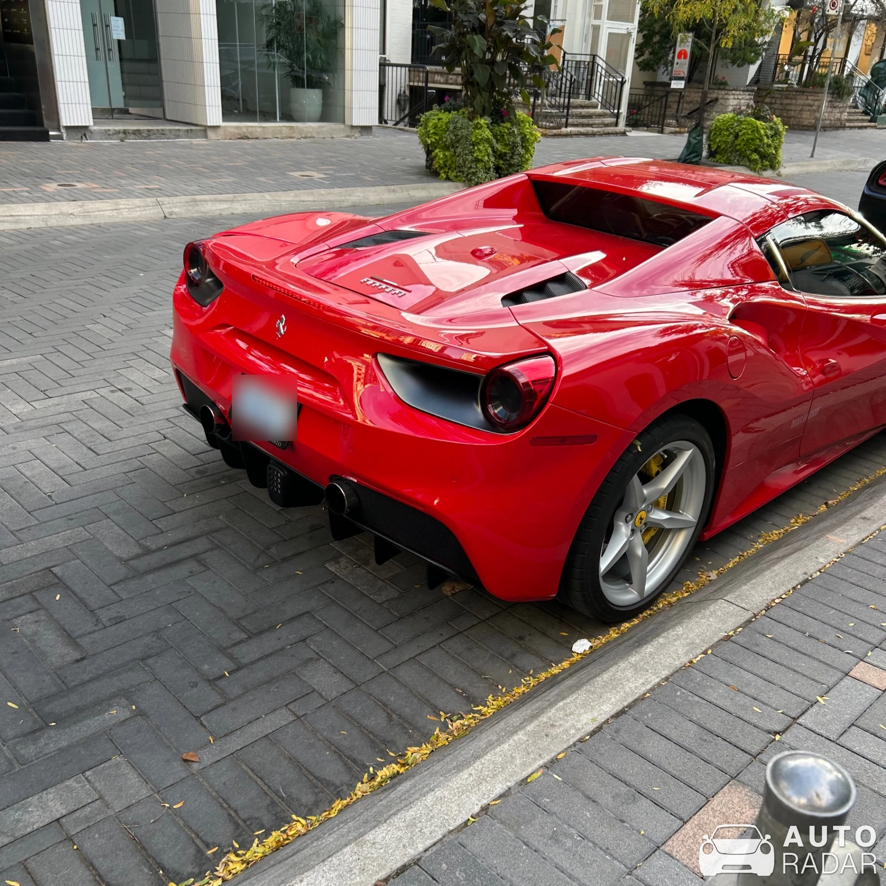 Ferrari 488 Spider spotted in Toronto, Canada