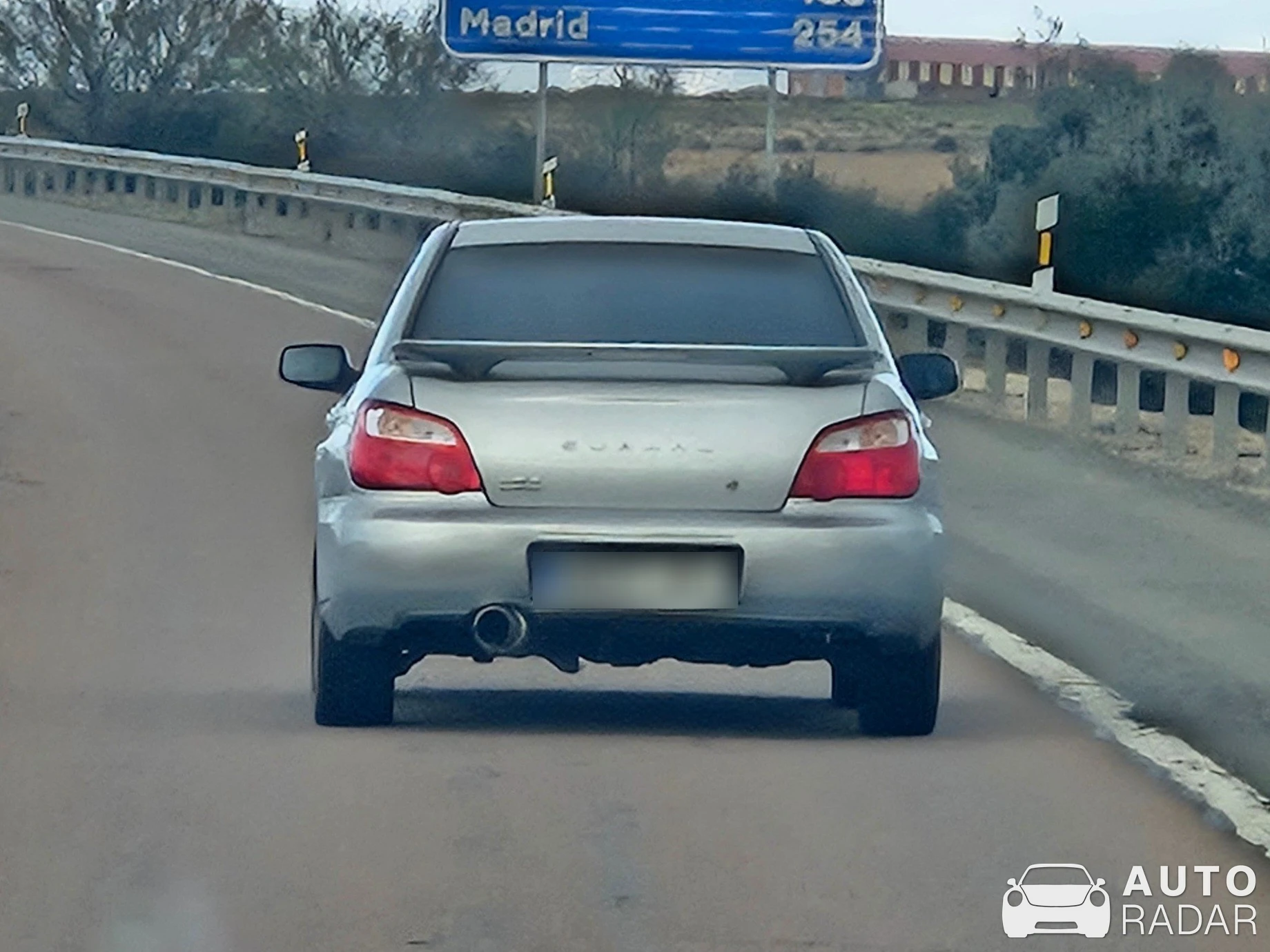 Subaru Impreza WRX spotted in Monreal del Campo, España
