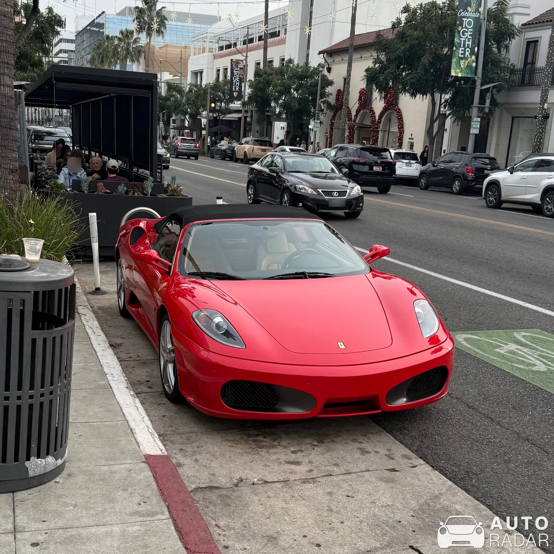 Ferrari F430 Spider spotted in Beverly Hills, United States
