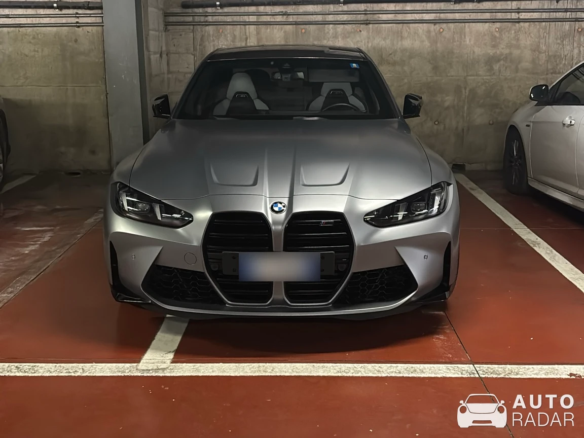 BMW M3 G80 Sedan Competition spotted in Perugia