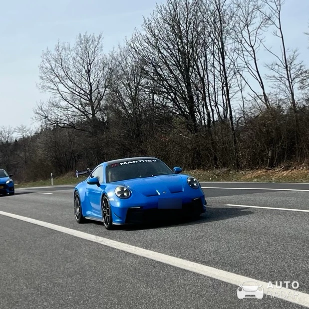 Porsche 992 GT3 MkII MR spotted in Meuspath