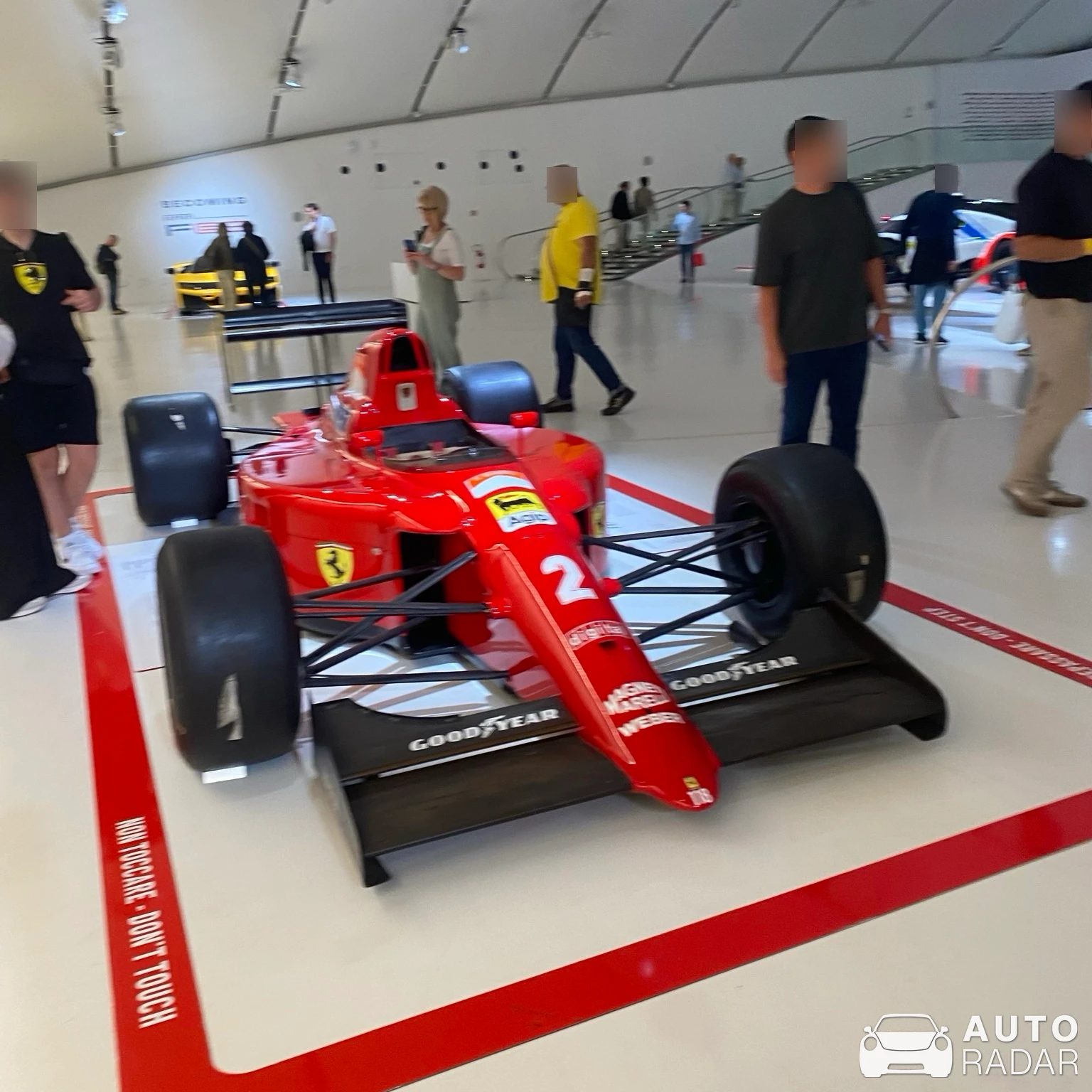 Ferrari F1-90 spotted in Modena, Italia